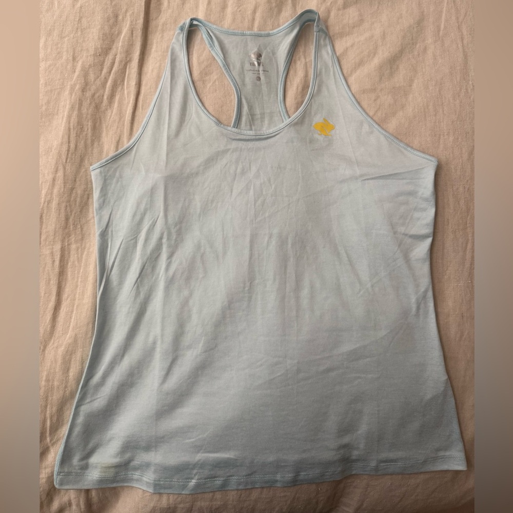 Rabbit Sky Blue Racerback Tank